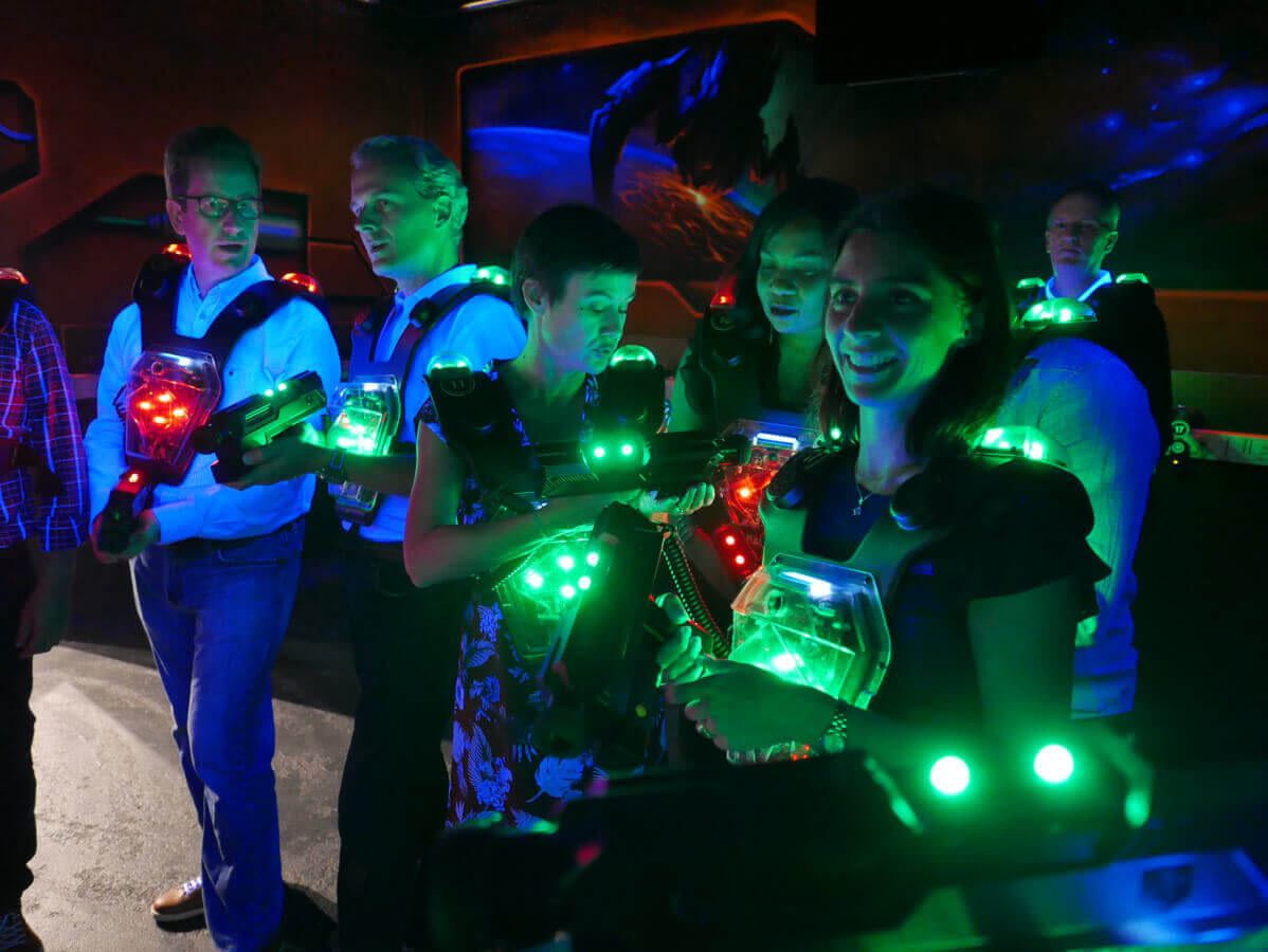 Le Jeu Lasergame QZAR Space Laser Games Bruxelles