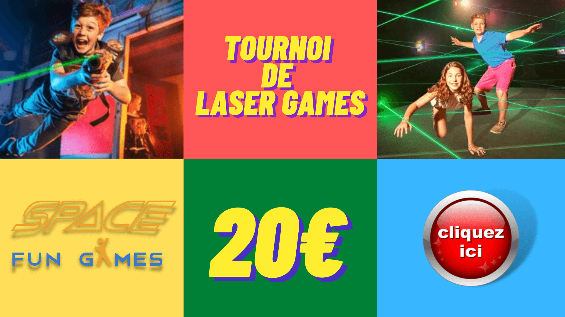 Grand Tournoi de Laser Games à Bruxelles Space Laser Games Bruxelles